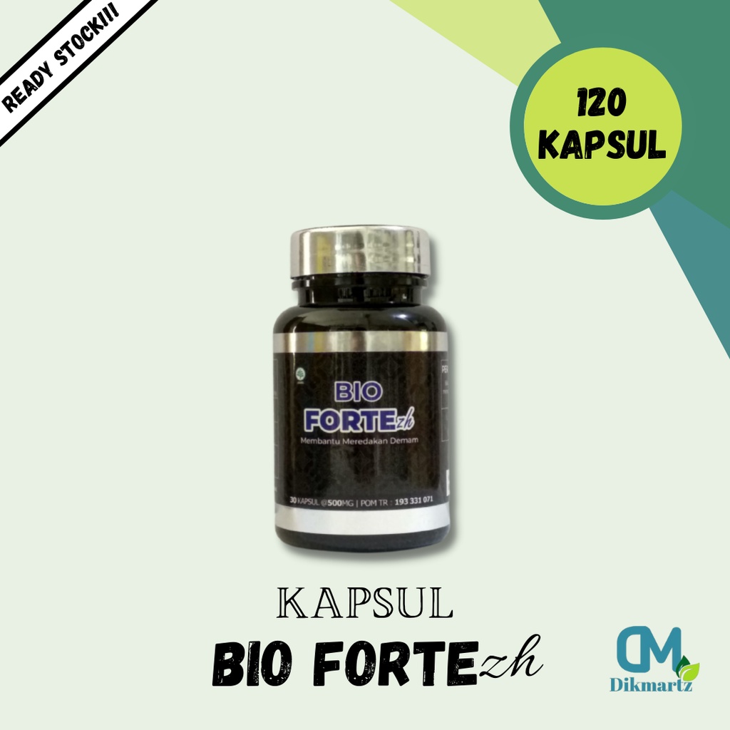 Bio Fortezh Obat Atasi Demam Gejala Tifus Tipes - Ekstrak Cacing Tanah