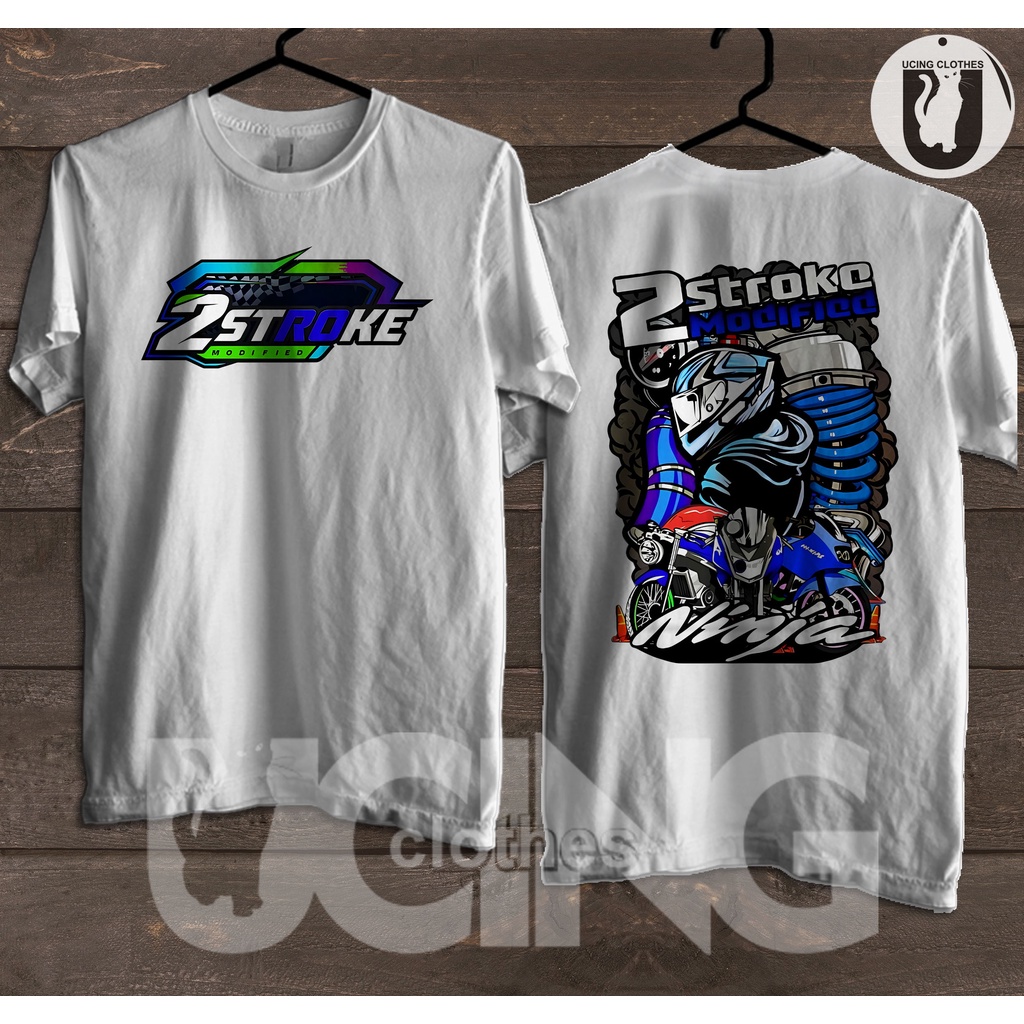 Kaos Baju Ninja 2 Stroke Modified Kaos Otomotif