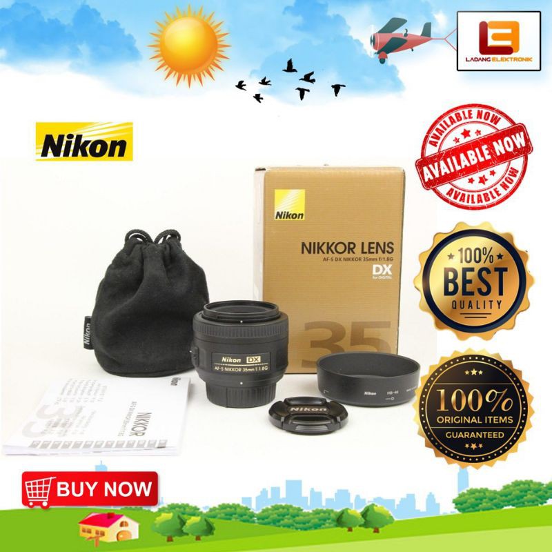 lensa fix nikon 35mm f1.8