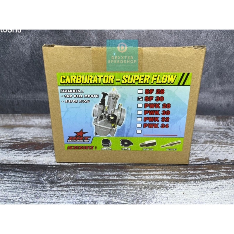 Super Flow Carburator Karbu Karburator BRT SF 28 SF 30 - PWK SF 28 30 32 34-1