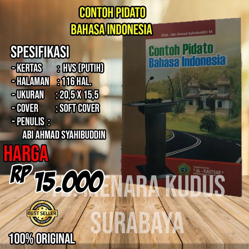 Pidato bahasa indonesia HVS