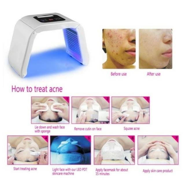 OMEGA AquaLight LED Light Therapy technology from korea free masker tissue