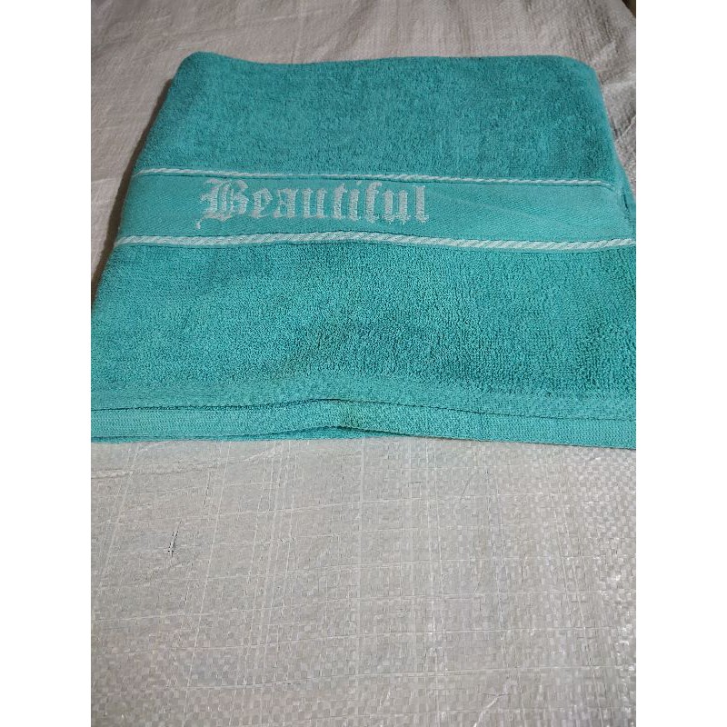 HANDUK MANDI BEAUTIFUL / HANDUK MANDI BEAUTY / HANDUK UKURAN 70 X 140