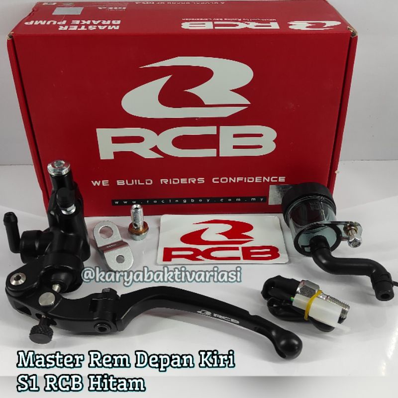Master Rem Depan Kiri S1 RCB Kiri Hitam