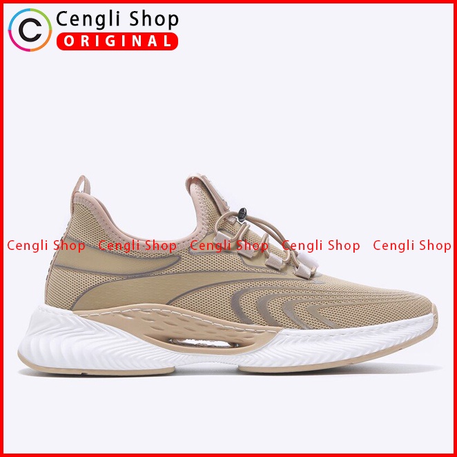 SEPATU SNEAKER EVERBEST PRIA ORIGINAL CASUAL KETS BRANDED COKLAT EMA4