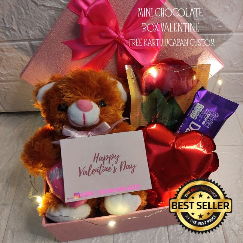 

KADO HADIAH VALENTINE MINI CHOCOLATE BOX