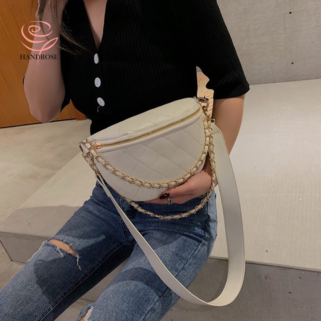 Handrose - Tas Wanita Terbaru / Tas Wanita Selempang / Tas Bahu Wanita / Tas Slempang Rantai / Slig Bag Terbaru Korean Style HR 049