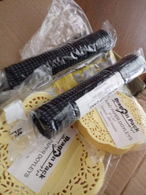 Doilies Paper 3.5” Warna Kertas Doyleys Alas Renda 3,5”/9cm Isi 250 Lembar