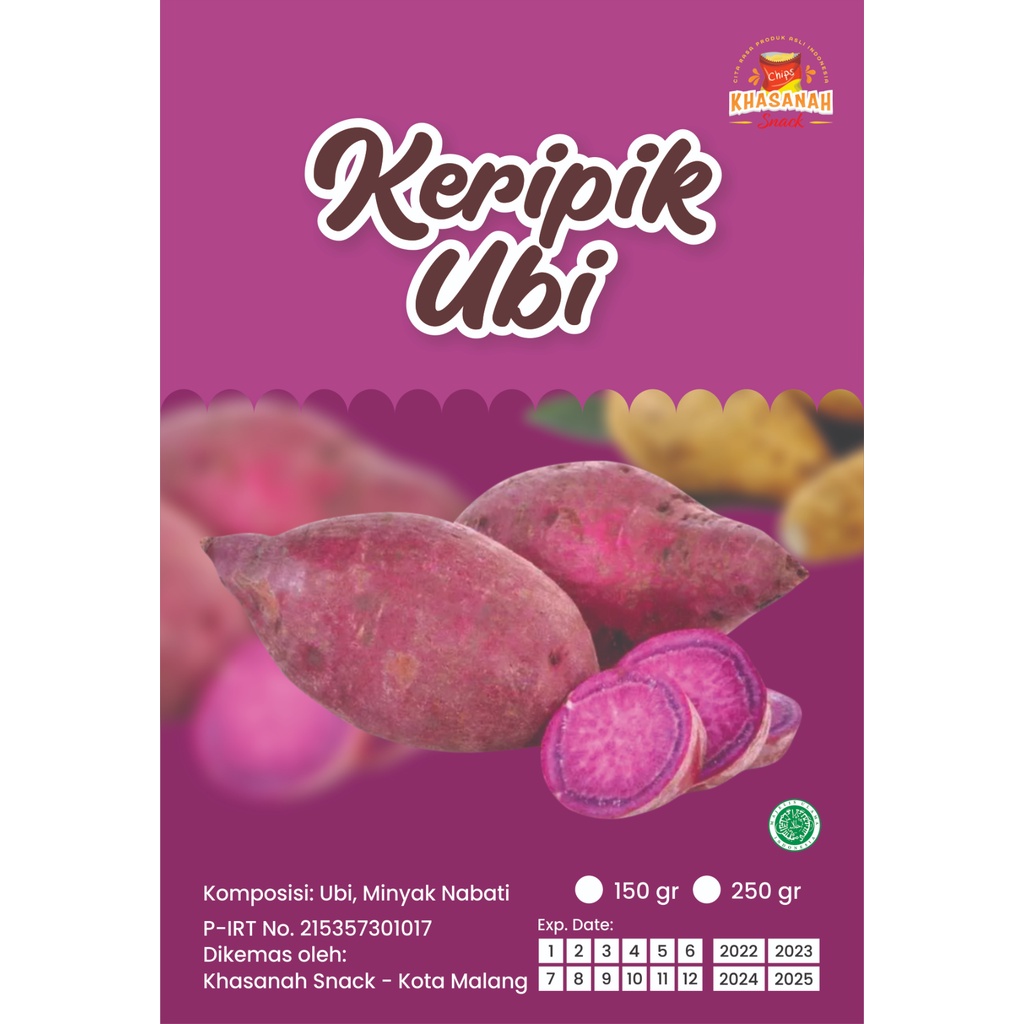 

KERIPIK UBI UNGU / KRIPIK UBI UNGU UBI MADU