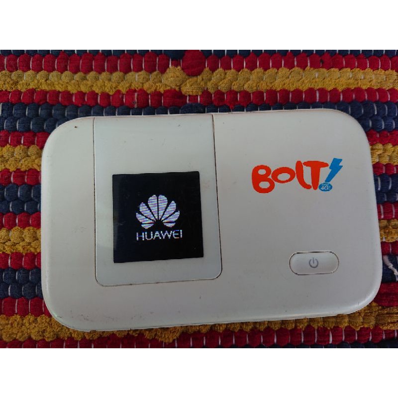 Modem Mifi Bolt Huawei 5372 Slim1 Unlock Alloprator 4G LTE(B1/B8/B40)Paki Battrey