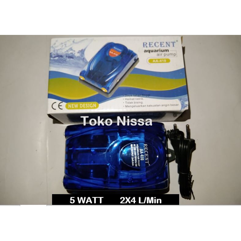 AERATOR 2 LUBANG RECENT  AERATOR GELEMBUNG UDARA AQUARIUM -TOKO NISSA