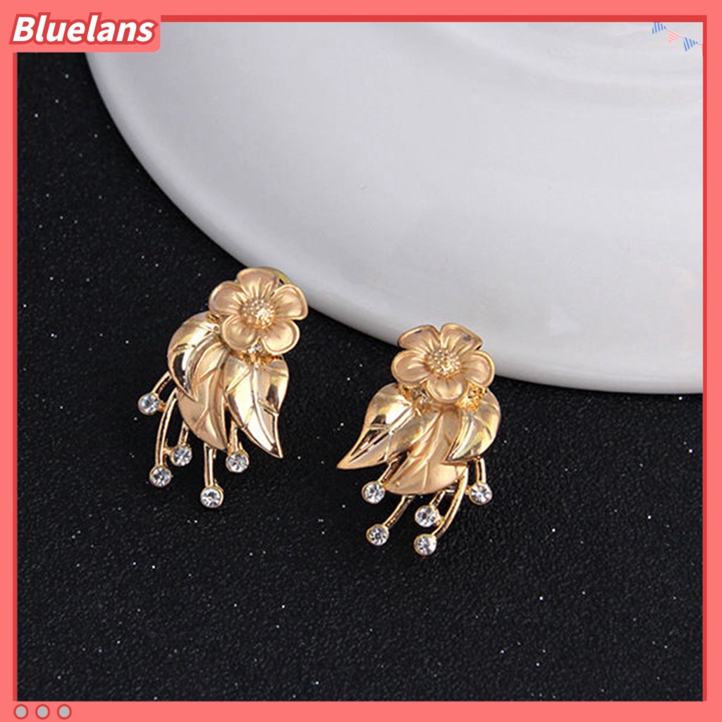 Bluelans Jewelry Set Luxury Exquisite Alloy Fashion Earrings Jewelry Set