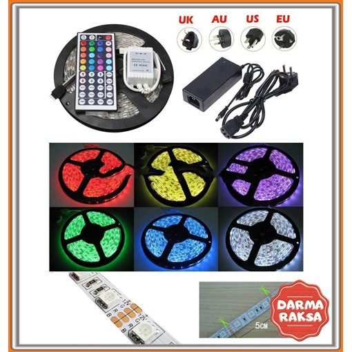 Led Strip RGB 5050 Waterproof + USB Controller