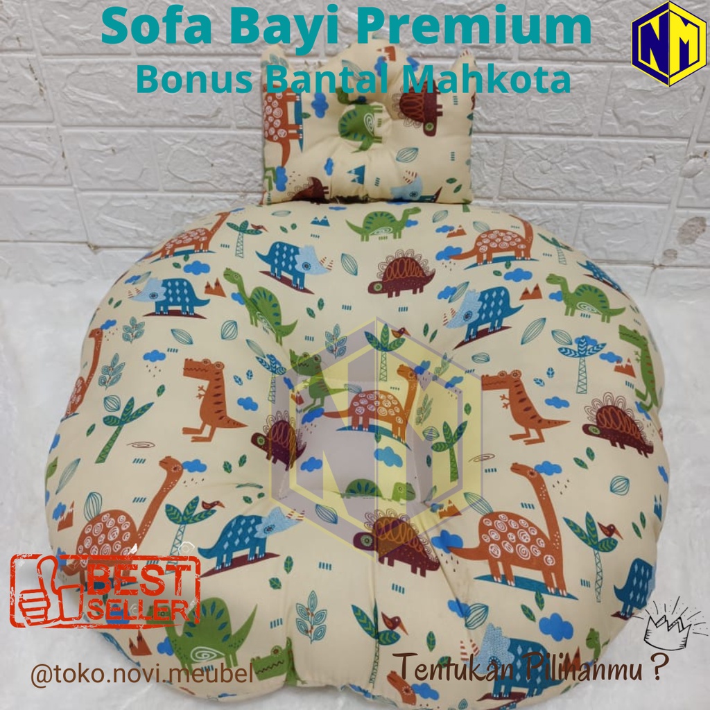 Sofa Bayi Multifungsi / Sofa Bayi / Sofa Bayi jumbo Bantal Mahkota