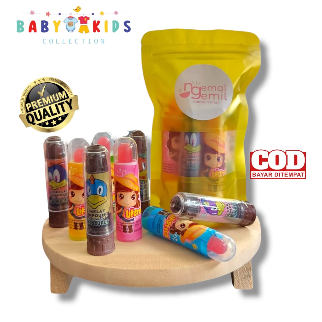 

Permen & Coklat Lipstik Mixed | Permen & Coklat Bentuk Lipstik Mixed