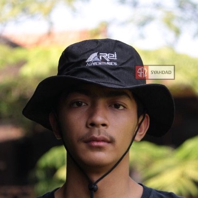 Topi rimba thrasher pria wanita outdoor topi gunung tali distro