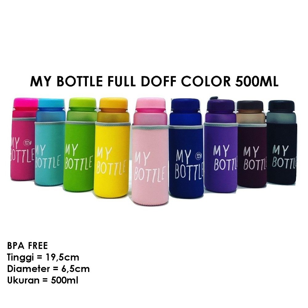MY BOTTLE BOTOL MINUM 500ML - Full Colour 003