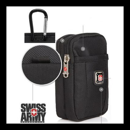 {BISA COD} tas pinggang case hp 4 5 6 inch xiaomi samsung android iphone outdoor sport army BOOM