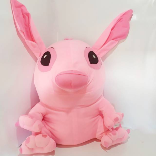 Boneka stich jumbo pink