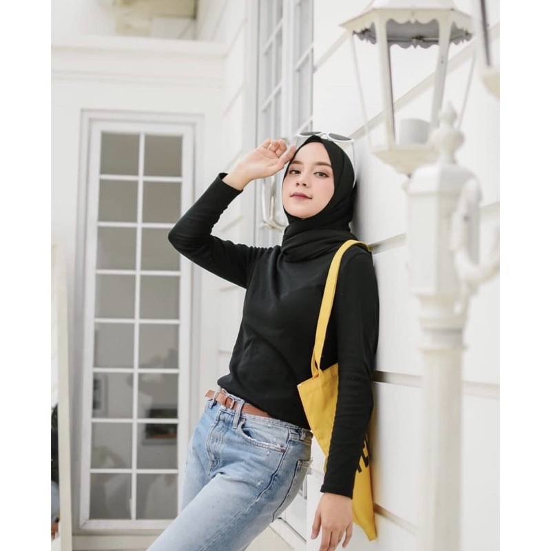 manset baju lengan panjang bahan spandek