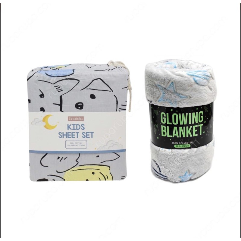 set sprei anak + selimut informa