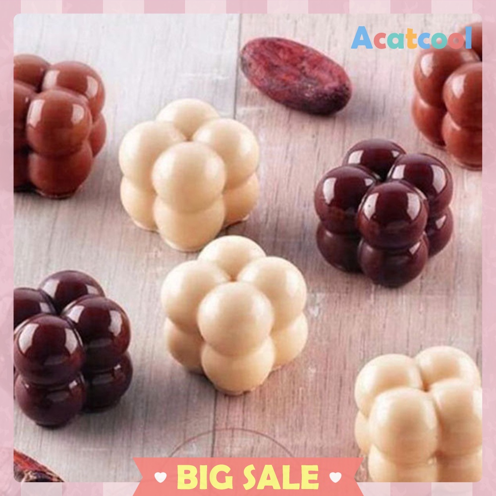 3D Silicone Aromatherapy Candle Mould DIY Handmade Soy Wax Mold Soap Form