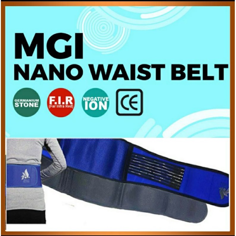 (PRELOVED) MGI NANO BELT terapi kesehatan/ saraf kejepit / nyeri bekas operasi caesar / nyeri otot