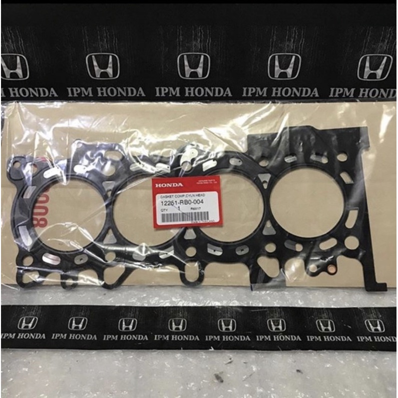 12251 RB0 Paking Packing Gasket Cylinder Head Honda Jazz S RS GE8 2009-2013 GK5 2014-2021 City GM2 2009-2013 GM6 2014-2021 Brio 2012-2021 BRV 2015-2021 Mobilio 2014-2021 Freed 2009-2015 HRV 1.5 1500cc 2015-2021