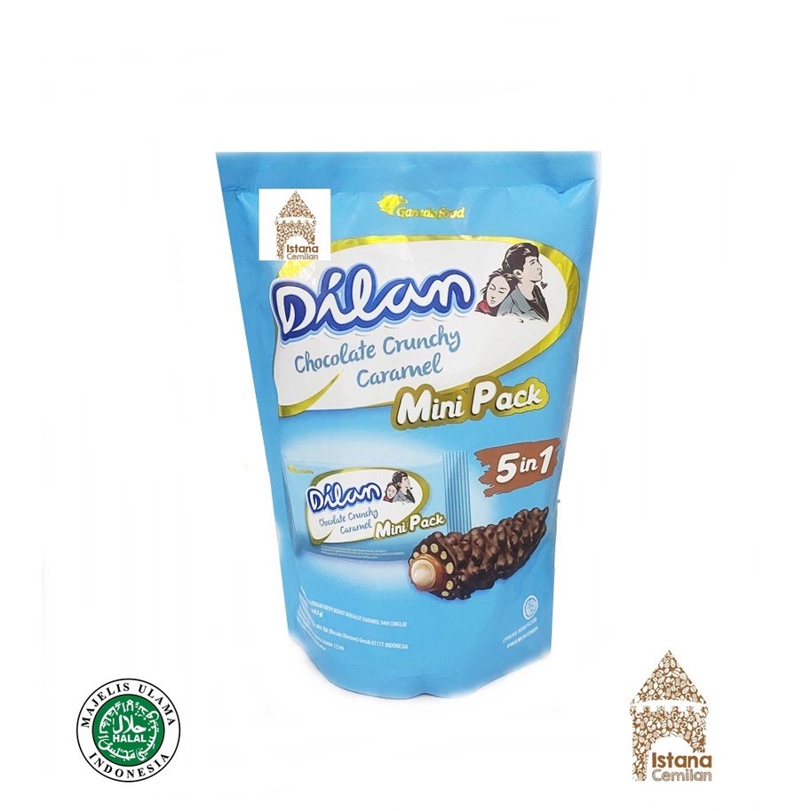 Dilan MINI PACK Chocolate Crunchy Caramel (isi 10 pcs)