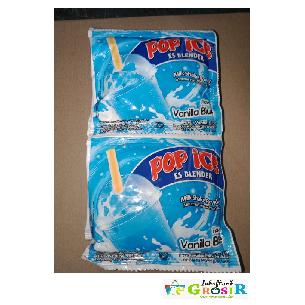 

Pop Ice Vanila Blue