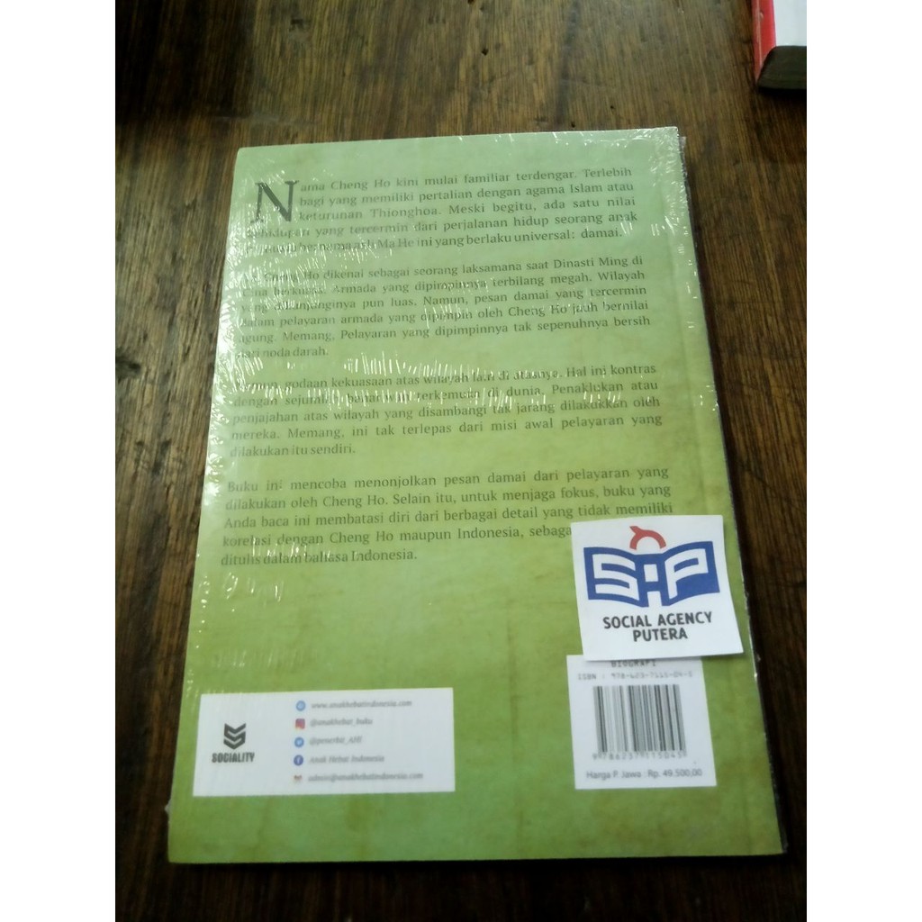Buku Cheng Ho Sebuah Biografi Sebastian Atmodjo Ori Shopee Indonesia