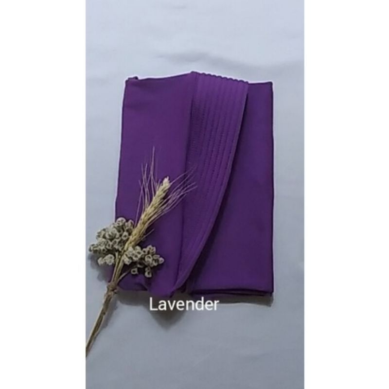 Jilbab Bergo Hamidah Jersey L /Hijab Instand-Lavender