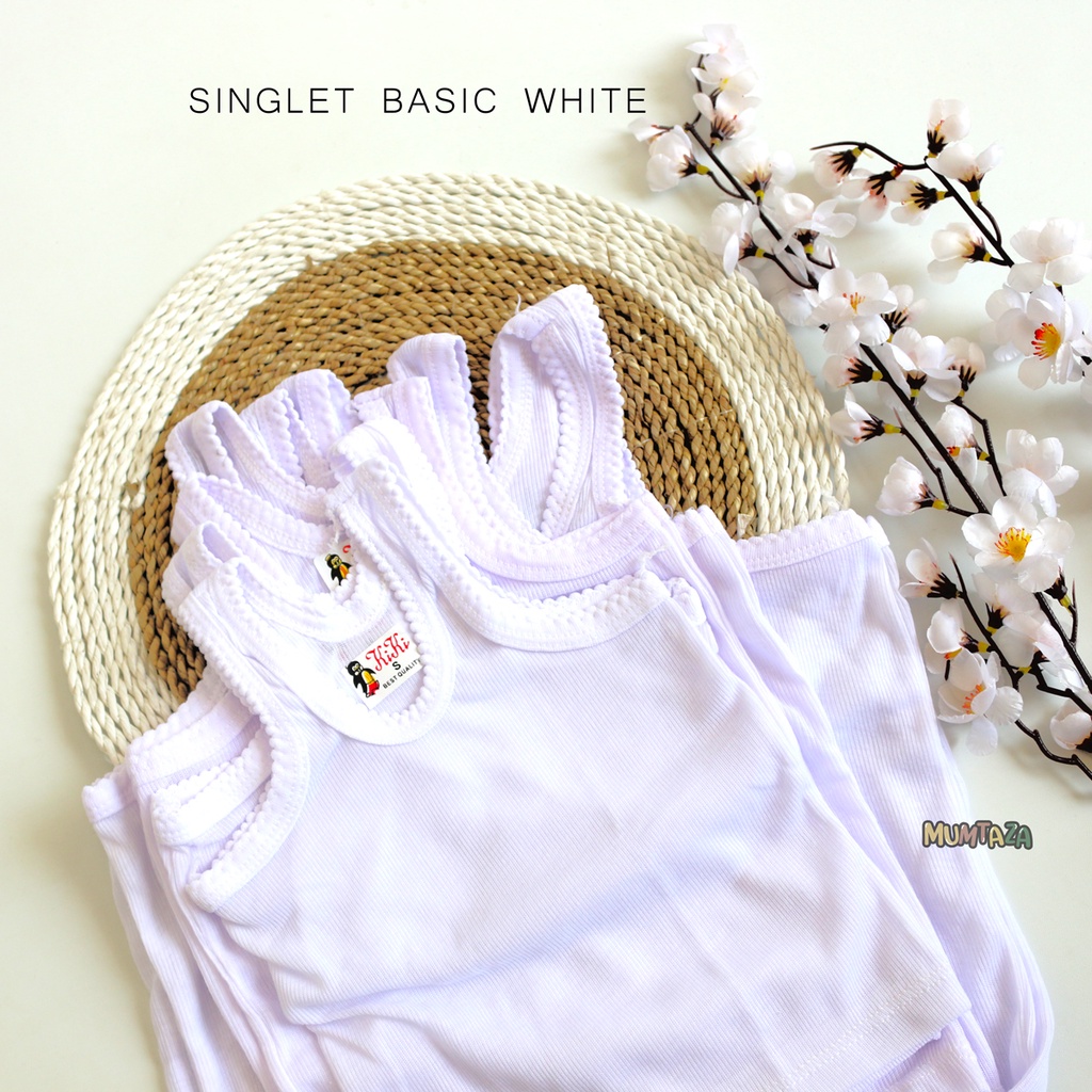 Basic Singlet Anak  SML XL 3L 4L ~ Singlet bayi ~ Singlet anak laki ~ singlet kutung anak unisex