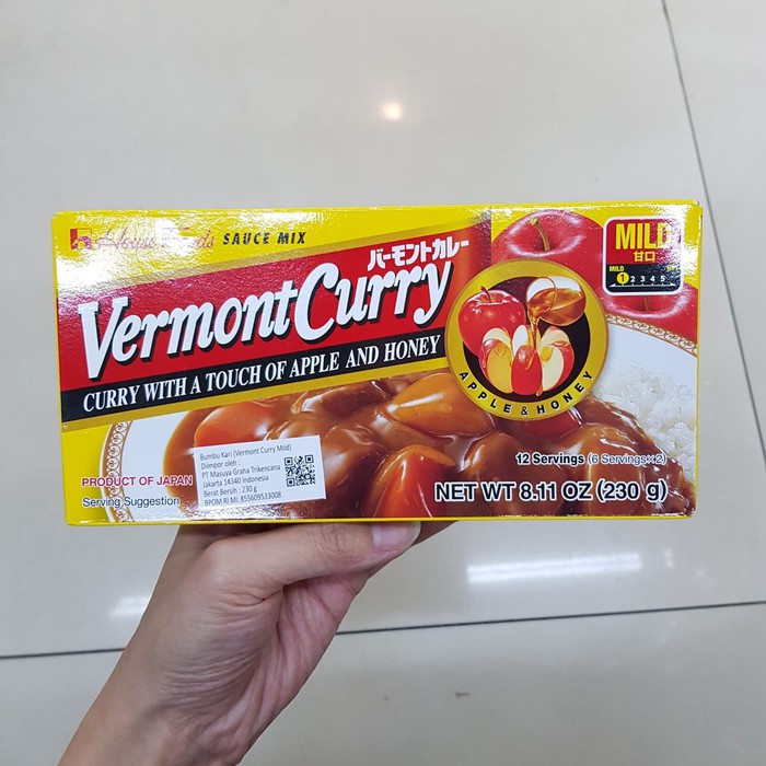 

Spesial - Vermont Curry 230Gr- Bumbu Kari Jepang - Mild