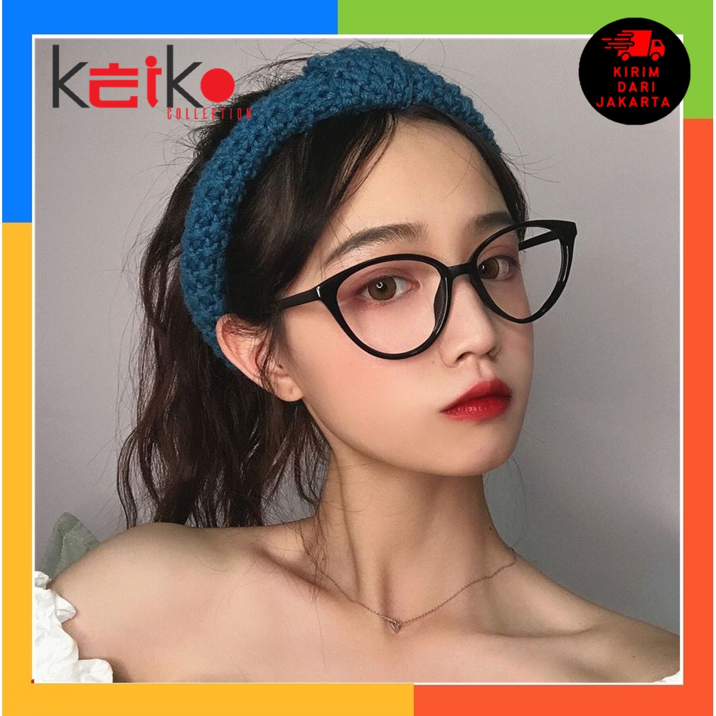 PL-AR002 &quot;PROMO&quot;Kacamata Korea Wanita Anti Radiasi Photocromic Wanita Fashion Cat Eye Eyeglasses AR02