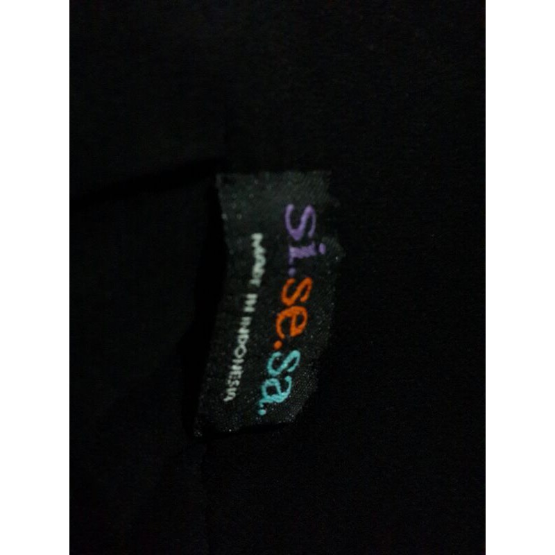 preloved khimar black sisesa