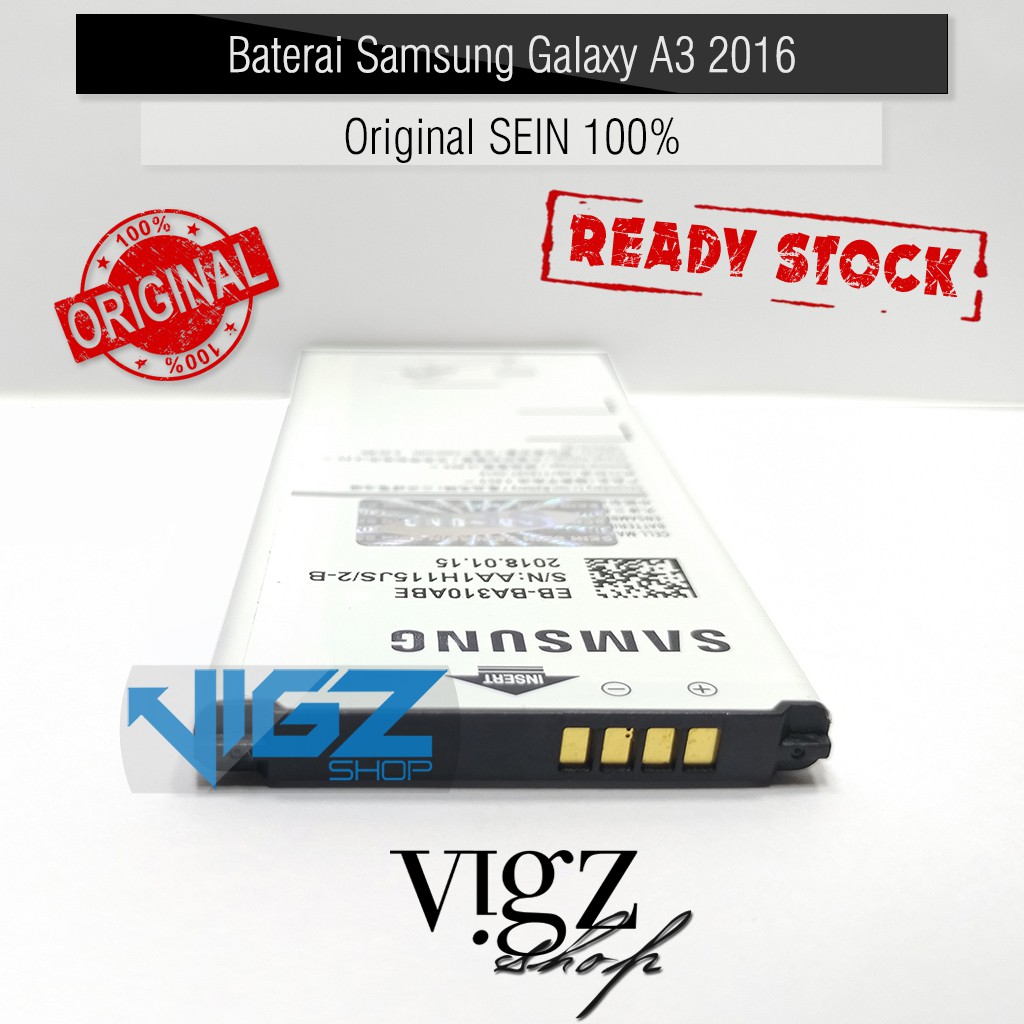 Baterai Samsung Galaxy A3 A310 2016 Original 100%