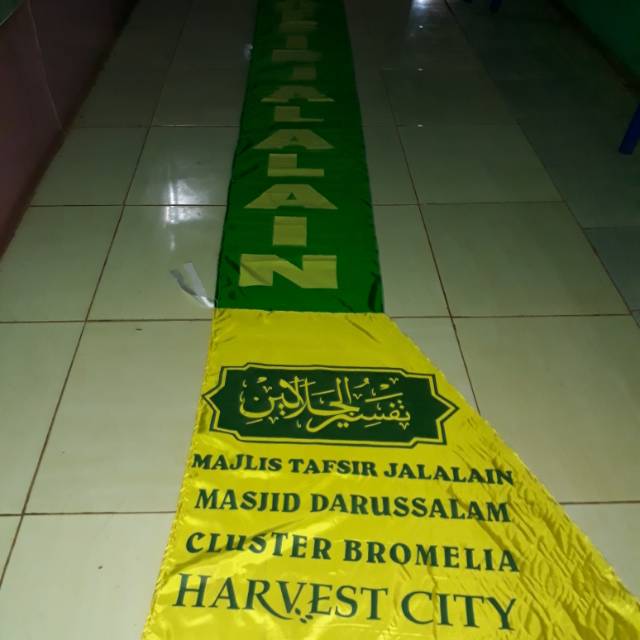 Contoh Desain Umbul Umbul Majelis - gambar contoh banners