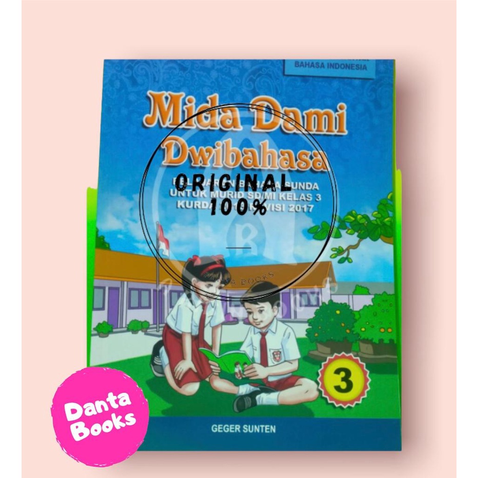 Buku Mida Dami Dwibahasa SD Kelas III- SD Kelas 3  Buku Bahasa Sunda Penerbit Geger Sunten