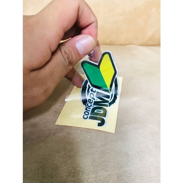 Sticker Print Cutting JDM Concept
