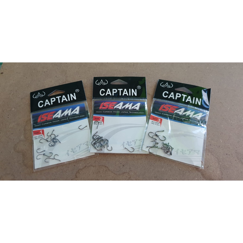 Mata Kail Captain Isema 1009 Bahan Carbon Asli Original 100%