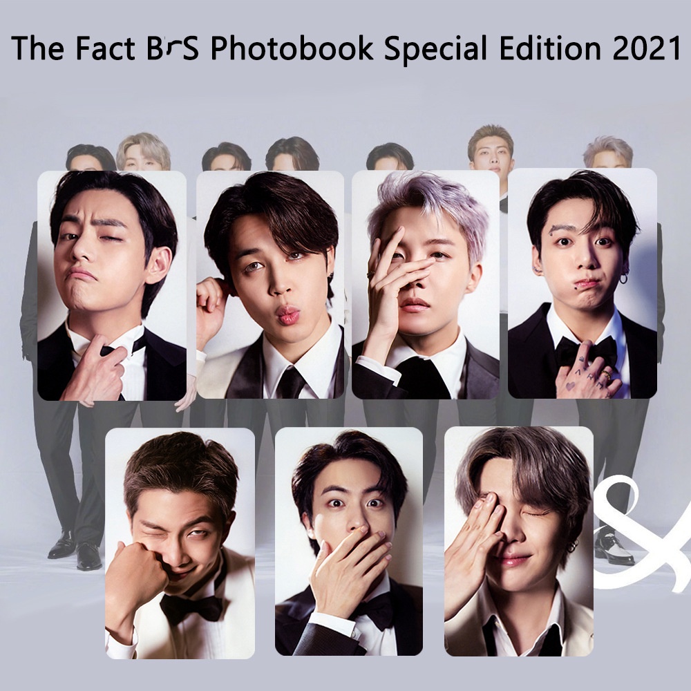 Kartu Foto KPOP 2021 THE FACT BTS Edisi Spesial