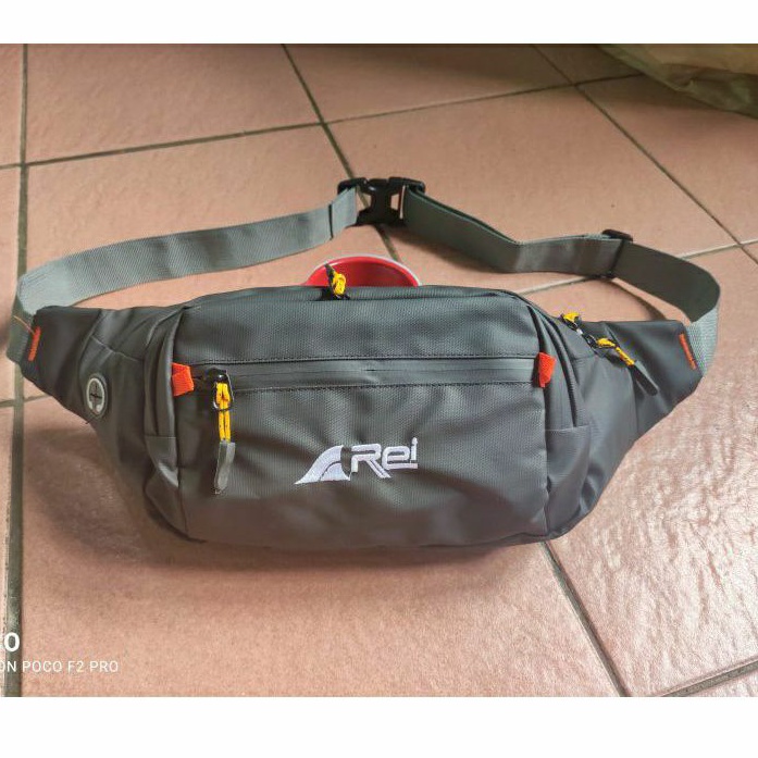 Tas Waistbag pria Rei waterfroop # Tas selempang pria # Tas pinggang