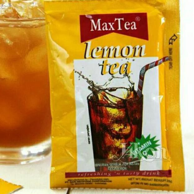 

PALING MURAH Lemon Tea Max Tea Renceng 10 x 25gr