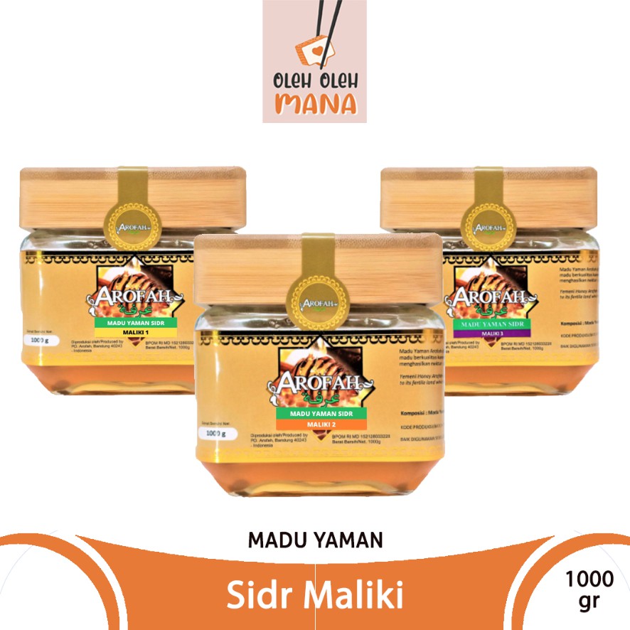 

Madu Yaman Sidr Maliki Grade 1 Kualitas Nomor Satu