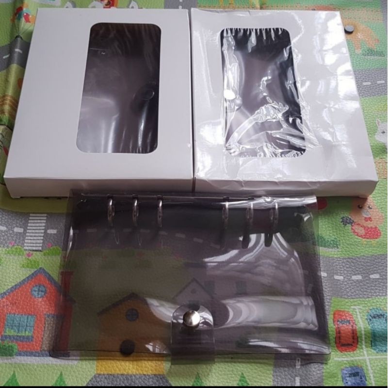 

Binder A6 Bahan PVC Warna Brown Black
