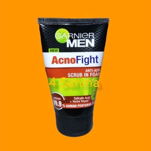 Garnier Men Acno fight  Anti Acne &amp; wasabi 100 gr)garnier men foam