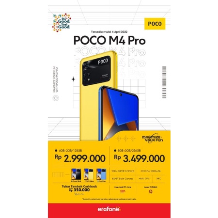 xiaomi poco m4 pro ram 6+2/128
