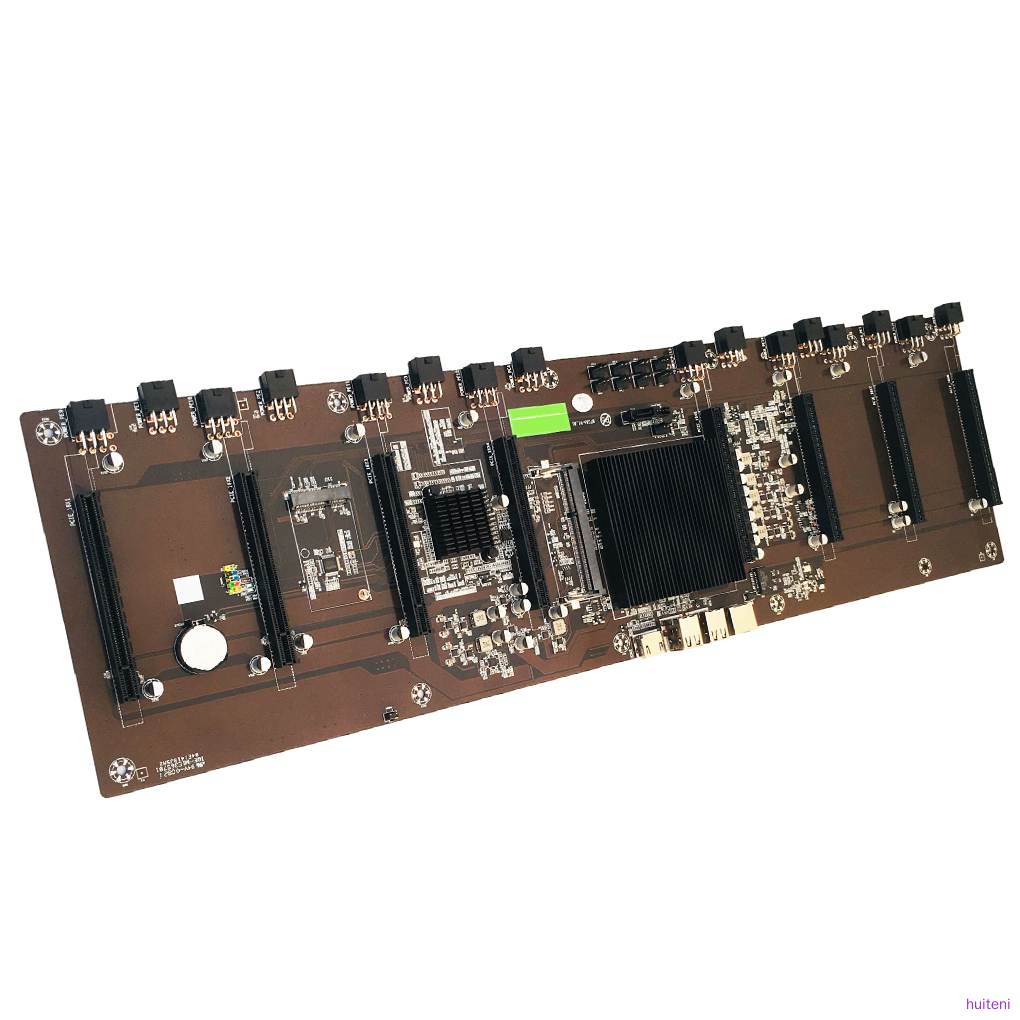 Motherboard Komputer Hm65 Chip Terintegrasi Cpu Dengan 8 Slot Kartu Video Pci-E Huiteni