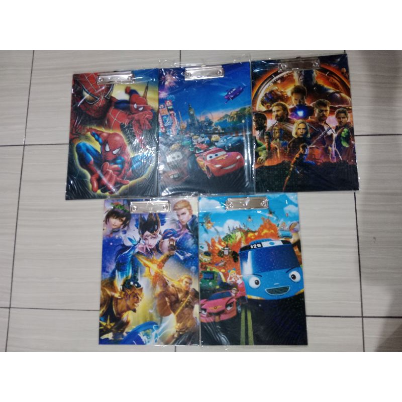 

1pcs Papan Ujian / Alas Ujian / Tatakan Karakter / papan ujian gambar / papan mika / papaan ujian